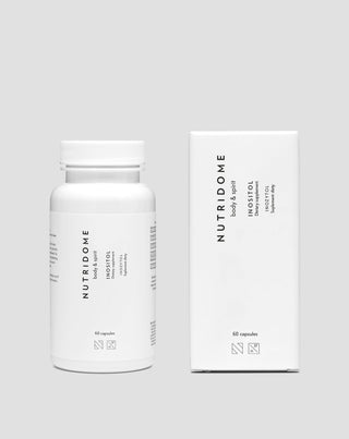 Inositoli 1000 mg/vrk sokerin vähentämiseen, insuliiniresistenssiin ja hedelmällisyyden tukemiseen Nutridome 60 kpl. - 3