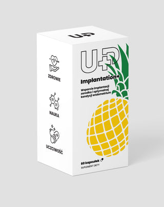 UP Implantation+ lisäravinne raskautta yrittäville naisille UP Health Pharma - 1