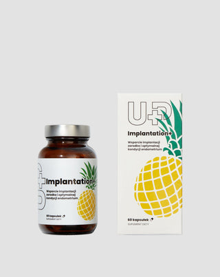 UP Implantation+ lisäravinne raskautta yrittäville naisille UP Health Pharma - 3