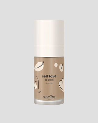 Luonnollinen ja orgaaninen Self Love BB-voide kasvoille sävyssä Sunny Beige 30 ml Resibo - 1