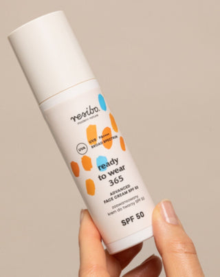 Kehittynyt kasvovoide SPF 50 hidastaa ihon ikääntymistä Käyttövalmis 365 Resibo - 2
