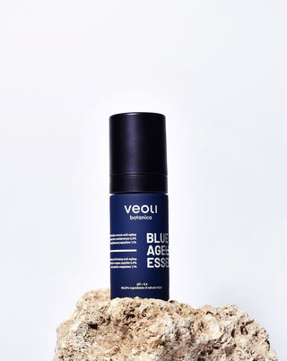 Blue ageless essence anti-aging seerumi kuparipeptidillä ja peptidikomplekseilla Veoli Botanica - 3