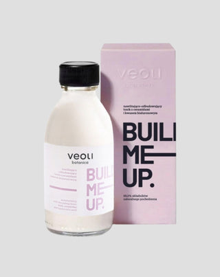 Keramideja ja hyaluronihappoa sisältävä kosteuttava ja uudelleenrakentava kasvovesi Build me up Veoli Botanica - 1