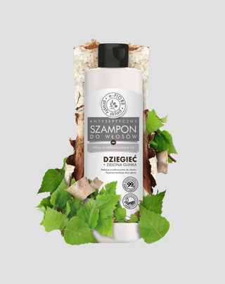 Dean shampoo vihreällä savella rasvoittuville hiuksille E-Fiore - 1