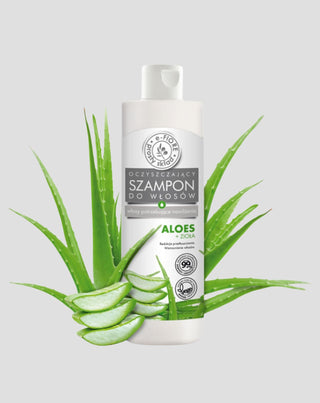 Puhdistava hiusshampoo, joka perustuu aloe veraan ja yrtteihin päivittäiseen käyttöön E-Fiore - 1
