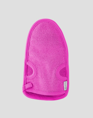 Uudelleenkäytettävä Skin Smoothing Pink Glov selluliittia vähentävä vartalon pesu- ja kuorintakäsine - 1