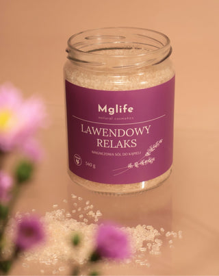 Magnesium kylpy suola Epsom suolaa ja eteerinen öljy Laventeli rentoutumista Mglife - 3