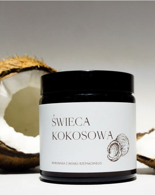 Vegaaninen rypsiöljykynttilä puuvillakankaalla kookoksen tuoksu 120 ml MgLife - 3
