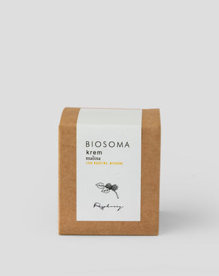 Vadelmaa ja hyaluronihappoa sisältävä kasvovoide ravitsee ja kosteuttaa Biosomaa. - 2