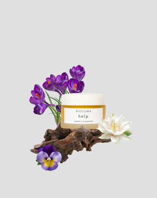 Kapillaareja vahvistava voide, jossa on vakaata C-vitamiinia ja tyrniä HELP Biosoma - 2