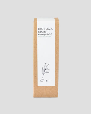 ACE vitamiini kasvoseerumi tasoittaa ihon sävyä, ravitsee ja tasoittaa Biosoma - 4