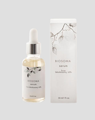 Kasvoseerumi, jossa on 10% laktobionihappoa, sopii akneiholle Biosoma - 1