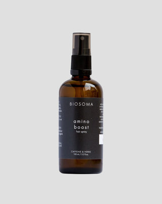 AMINO BOOST hiuspohjasuihke cocktail hiusjuurten vahvistamiseen ja hiusten kasvuun Biosoma - 1
