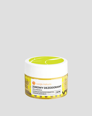 Luonnollinen deodoranttikreemi - terve deodorantti pellava & patsuli Opcja Natura - 1