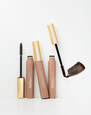 Ripsiväri ja hoitoaine 2in1 Eyegasm Brown, joka stimuloi ripsien kasvua Paese - 4
