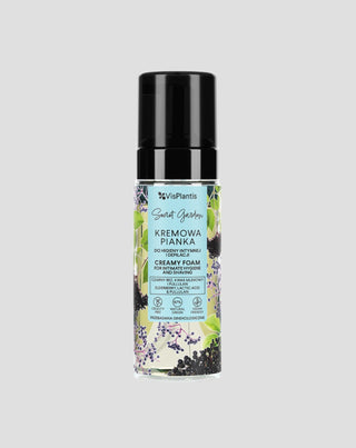 Voidemainen intiimihygieniavaahto, jossa on elderberry-uutetta ja maitohappoa Vis Plantis - 1