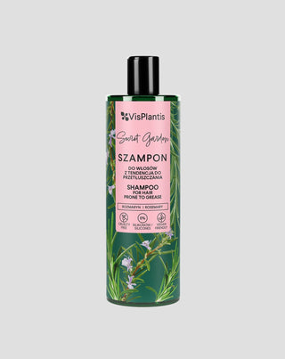 Shampoo rasvoittuville hiuksille rosmariiniuutteella Vis Plantis - 1