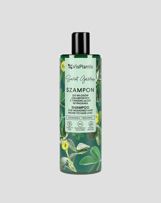 Shampoo heikentyneille hiuksille, joilla on taipumus pudota sarviapilan uutteella Vis Plantis - 1