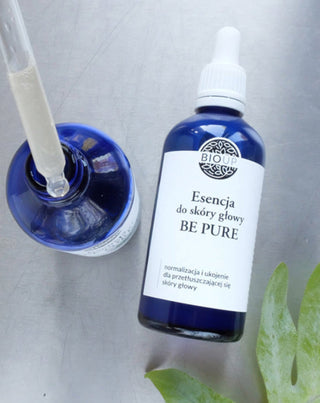 Rasvainen päänahka vahvistava hiushieronta Essence Be Pure BIOUP - 2
