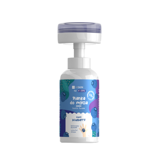 HiSkin marjatuoksuinen käsi- ja vartalopesuvaahto lapsille - 1