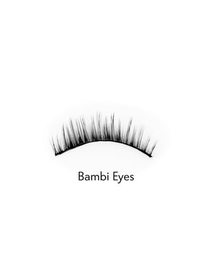 Tekoripset 2d nauhalla toistuvaan käyttöön pehmeät ja kevyet Bambi Eyes Bamm!Lashes - 2