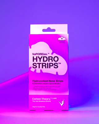 Nenälaastarit ylimääräisen talin poistamiseksi niasiiniamidilla VaPOREise Hydro Strips Carbon Theory - 3