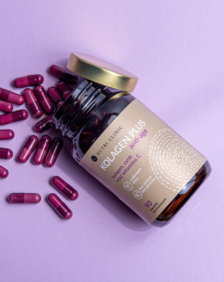 Kolageeni plus anti-age kapselit, joissa on kolageenia, sinkkiä ja C-vitamiinia Nutri Clinic 90 kapselia_2 - 2