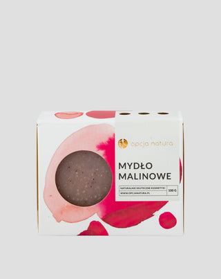 100 % luonnollinen vadelmainen perinteinen soodasaippua, jossa on kasviöljyjä Natura vaihtoehto - 1