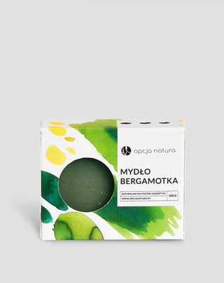 Luonnollisesti puhdistava bergamottisaippua kasviöljyillä Natura Option - 1