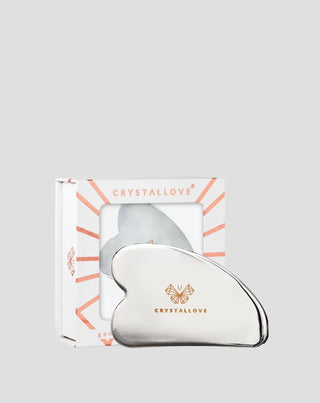 Kasvohierontalevy gua sha ruostumattomasta teräksestä Cryo Ice Gua Sha Crystallove - 1