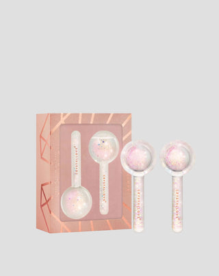 Lasikuulat kasvojen hierontaan Krioterapia Cryolift ice globes Crystallove - 1