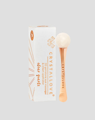 3D-silmähieroja, jossa on vuorikristalli ja Crystallove-voideapplikaattori. - 1