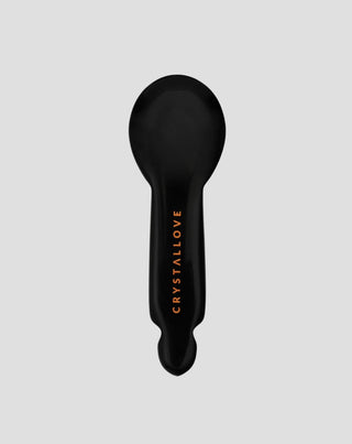 Gua sha -hierontalaite silmien alle mustasta obsidiaanikivestä – Crystallove kasvojen refleksologia - 1