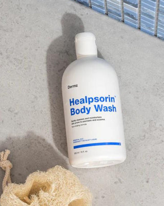 Pesuneste geelimäinen voide ekseemaan ja psoriaasiin Healpsorin Body Wash Dermz_2 - 2