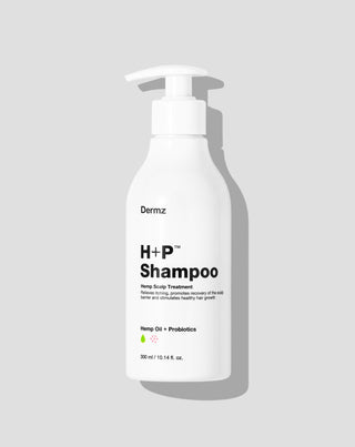 Hamppushampoo probiooteilla, joka torjuu päänahan kutinaa ja hilseilyä H+P Dermz - 1
