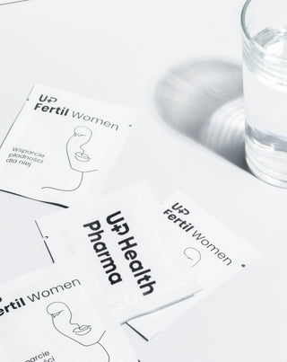 Hedelmällisyyttä tukeva lisäravinne naisille Up Fertil Women+ UP Health Pharma - 3