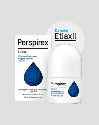 Antiperspirantti normaalille iholle, jolla on jatkuva ja sitkeä hikoilu Strong Perspirex - 1