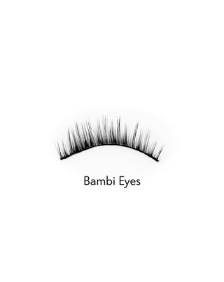 Tekoripset 2d nauhalla toistuvaan käyttöön pehmeät ja kevyet Bambi Eyes Bamm!Lashes - 2
