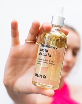 Jasmiinivartaloöljy, jossa on luonnollisia öljyjä ja E-vitamiinia Auna - 3