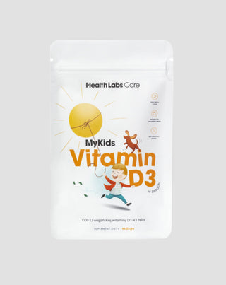 Vegaaninen lasten D-vitamiini MyKids D3-vitamiinihyytelö Health Labs Care 60 kpl - 1