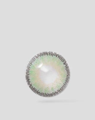 Vihreät kuut nro 3 värilliset piilolinssit hopeisilla raidoilla vihreät kuut nro. 3 Ovio - 3