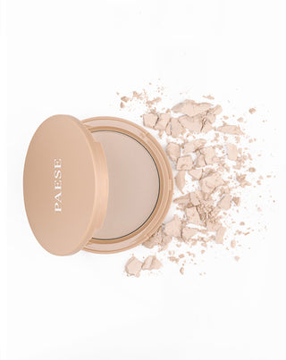 Valaiseva ja tasoittava puuterisumu samettiselle lopputulokselle 11 vaalean beige Paese - 2