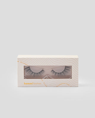 Tekoripset 2d liuskalla toistuvaa käyttöä varten Scrumptious Look Bamm!Lashes -ripset - 1