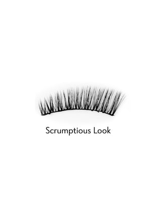 Tekoripset 2d liuskalla toistuvaa käyttöä varten Scrumptious Look Bamm!Lashes -ripset - 2