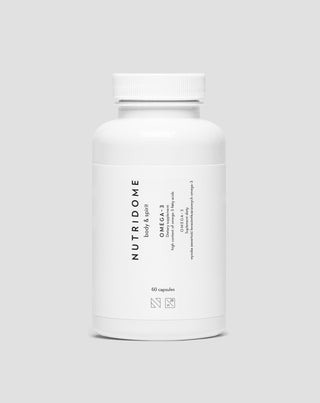 Omega-3 Nutridome immuniteettiin ja aivojen, sydämen ja näkökyvyn moitteettomaan toimintaan 660 mg EPA 440 mg DHA/vrk 60 kpl. - 1