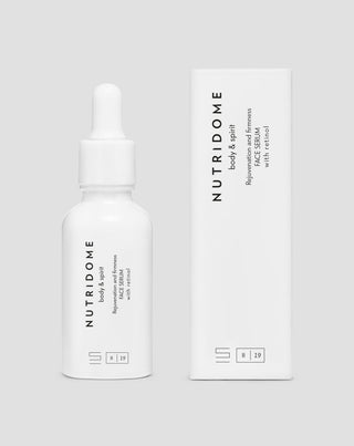 Retinol 0,3% nuorentava kasvoseerumi ryppyihin Nutridome - 3