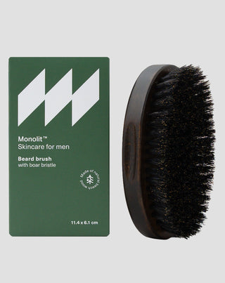 Partaharja pyökkipuinen patruuna luonnon villisianharjaksilla Monolith - 3