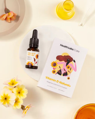 Vegaaninen D3-vitamiinitippa D-vitamiini Natural+ Health Labs Care - 2