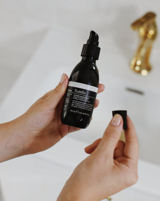 Suojaava nestemäinen kristalliseerumi, jossa on argan-, avokado- ja pequi-öljyä Sendo - 2