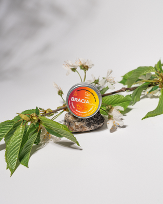 Hedelmäsorbetti kuiville ja halkeille huulille mango kirsikka ja mandariini Soap Brothers Saippuaveljet - 4